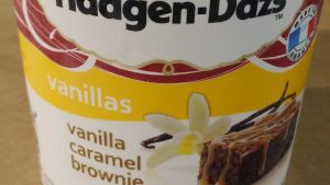 Häagen-Dazs icecream Vanilla Caramel Brownie, 500 ml